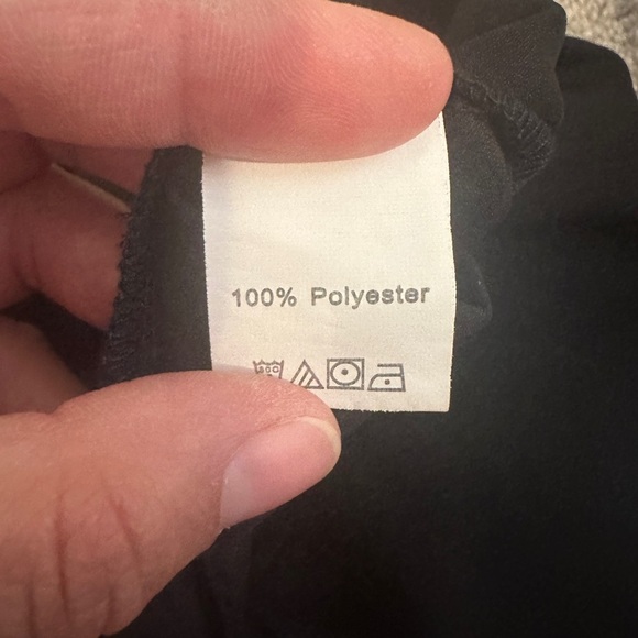 Yacun Women’s Black High Neck Colourful Stripe Peplum Tank Top Size Small - Picture 10 of 10